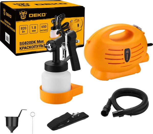 Краскопульт электрический Deko SG820DK Max / 083-1128- фото