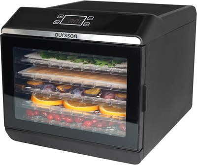 Сушилка для овощей и фруктов Oursson DR60102D/BL- фото