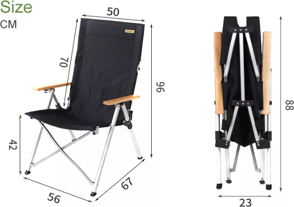 Кресло складное Naturehike NH17T003-Y-BL- фото9