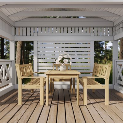 Скамья садовая Sundays Ф-183.03 1590x900x640 - фото10