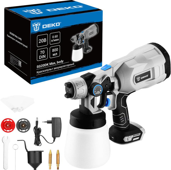 Краскопульт электрический Deko SG20DK Max / 083-1134- фото