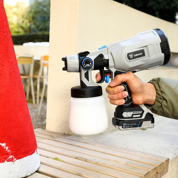 Краскопульт электрический Deko SG20DK Max / 083-1134- фото7