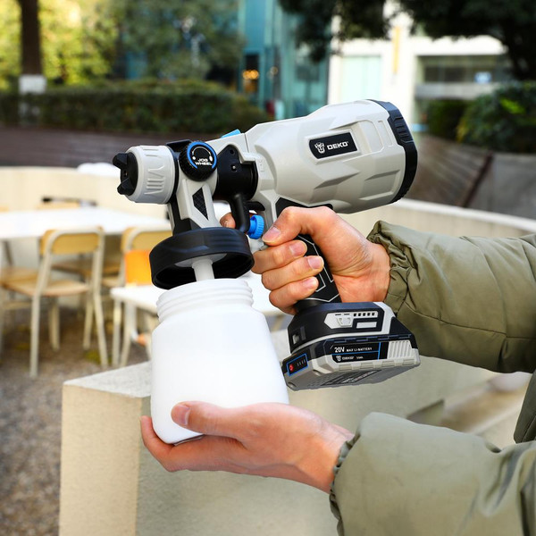 Краскопульт электрический Deko SG20DK Max / 083-1134- фото8