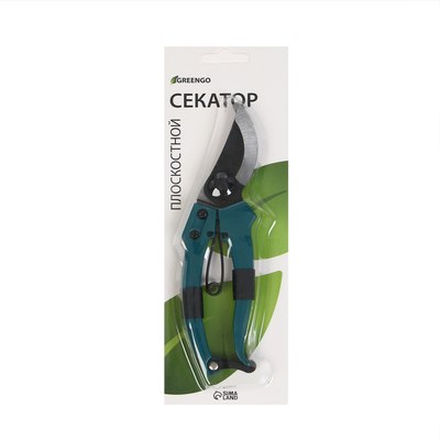 Секатор механический GREENGO 2710187- фото3