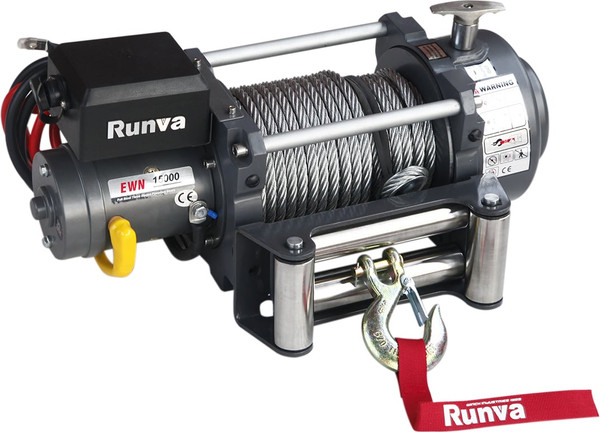Лебедка электрическая Runva 12V 15000 lbs 6800кг / EWN15000U- фото, картинка Лебедка электрическая Runva 12V 15000 lbs 6800кг / EWN15000U- фото