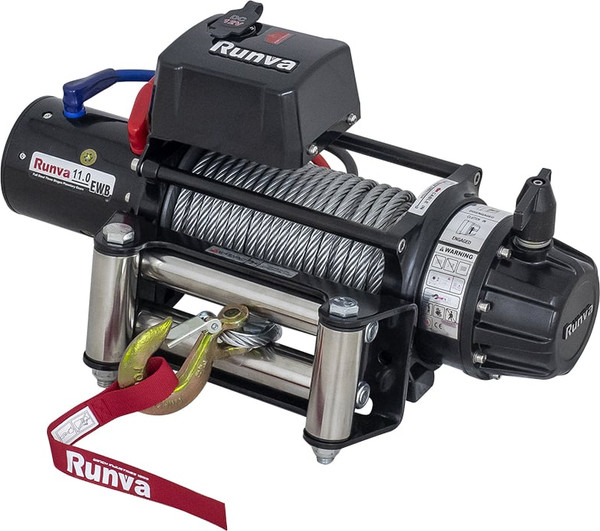 Лебедка электрическая Runva 12V 11000 lbs 5000кг / EWB11000S- фото5, картинка5 Лебедка электрическая Runva 12V 11000 lbs 5000кг / EWB11000S- фото5