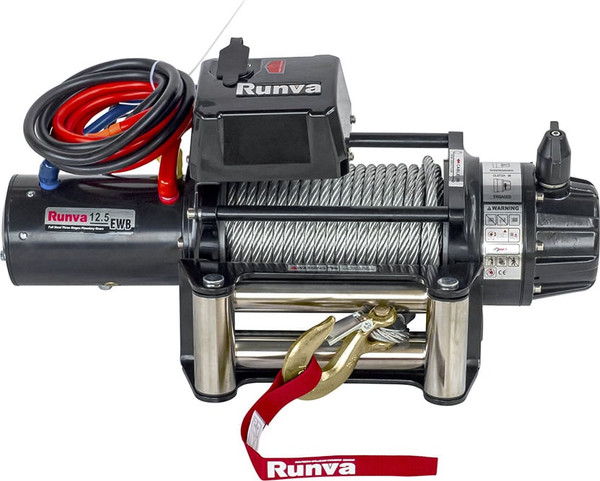 Лебедка электрическая Runva 12V Runva 12500 lbs 5670кг / EWB12500S- фото, картинка Лебедка электрическая Runva 12V Runva 12500 lbs 5670кг / EWB12500S- фото