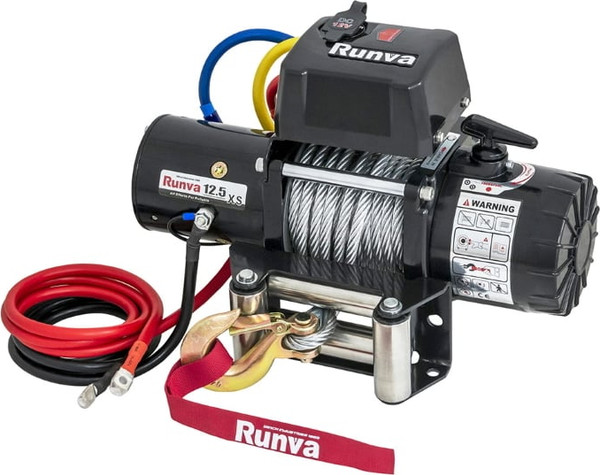 Лебедка электрическая Runva 12V 12500 lbs 5670кг / 12.5XS- фото3, картинка3 Лебедка электрическая Runva 12V 12500 lbs 5670кг / 12.5XS- фото3