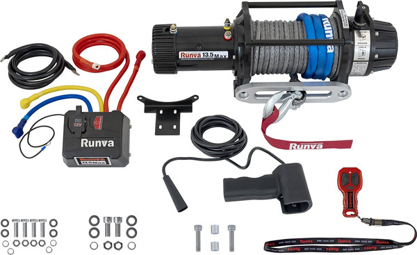 Лебедка электрическая Runva 12V 13500 lbs 6136кг / EWB13500MAXSSR - фото, картинка Лебедка электрическая Runva 12V 13500 lbs 6136кг / EWB13500MAXSSR