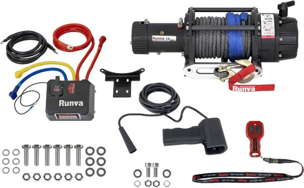 Лебедка электрическая Runva 12V 13500 lbs 6136кг / 13.5XFSR- фото6, картинка6 Лебедка электрическая Runva 12V 13500 lbs 6136кг / 13.5XFSR- фото6