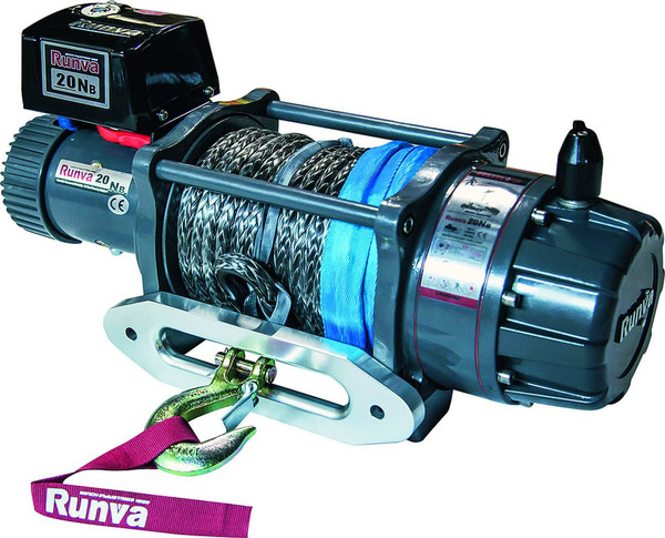 Лебедка электрическая Runva 12V 20000 lbs / EWB20000USR- фото