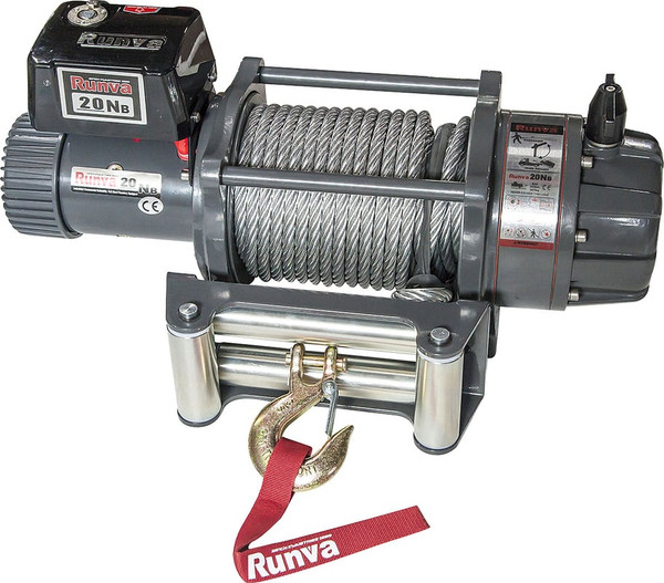 Лебедка электрическая Runva 12V 20000 lbs / EWB20000U- фото, картинка Лебедка электрическая Runva 12V 20000 lbs / EWB20000U- фото