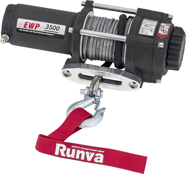 Лебедка электрическая Runva 12V 3500A lbs 1588кг / EWP3500ASR- фото9, картинка9 Лебедка электрическая Runva 12V 3500A lbs 1588кг / EWP3500ASR- фото9