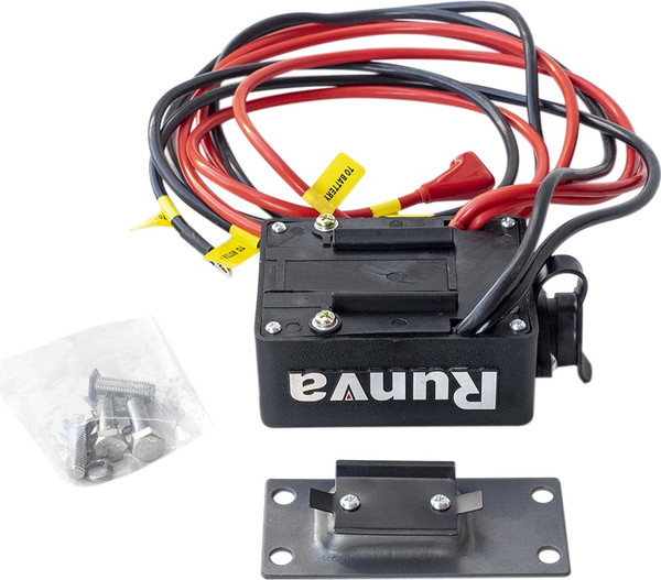 Лебедка электрическая Runva 12V 4500 lbs 2041кг / EWT4500ASR- фото7