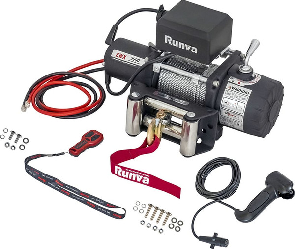 Лебедка электрическая Runva 12V 5000 lbs 2268кг / EWX5000S- фото3, картинка3 Лебедка электрическая Runva 12V 5000 lbs 2268кг / EWX5000S- фото3