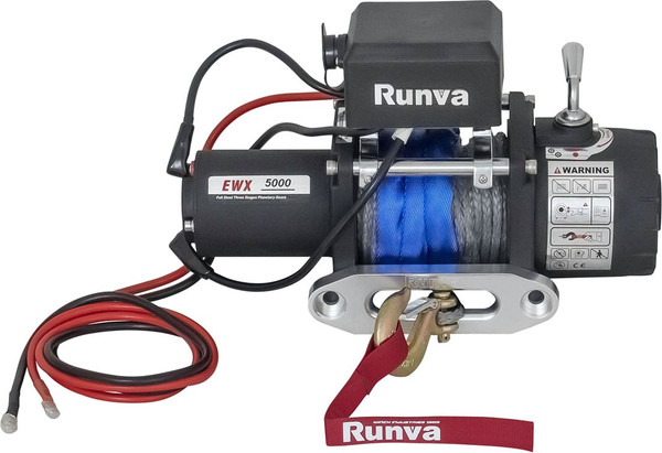 Лебедка электрическая Runva 12V 5000 lbs 2268кг / EWX5000SR- фото2