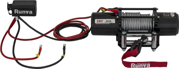 Лебедка электрическая Runva 12V Runva 6000 lbs 2722кг / EWV6000S- фото4, картинка4 Лебедка электрическая Runva 12V Runva 6000 lbs 2722кг / EWV6000S- фото4