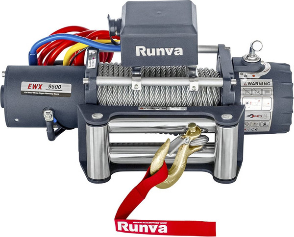 Лебедка электрическая Runva 12V 9500 lbs 4350кг / EWX9500S- фото, картинка Лебедка электрическая Runva 12V 9500 lbs 4350кг / EWX9500S- фото