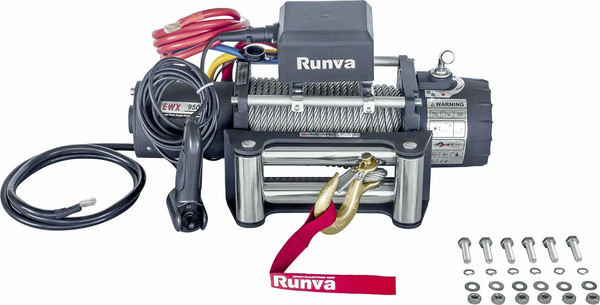Лебедка электрическая Runva 12V 9500 lbs 4350кг / EWX9500S- фото2, картинка2 Лебедка электрическая Runva 12V 9500 lbs 4350кг / EWX9500S- фото2