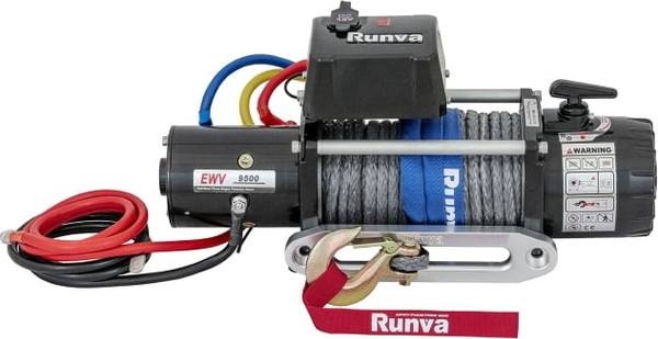 Лебедка электрическая Runva 12V 9500 lbs 4350кг / EWV9500SSR- фото3, картинка3 Лебедка электрическая Runva 12V 9500 lbs 4350кг / EWV9500SSR- фото3