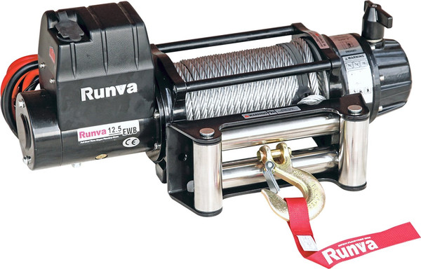 Лебедка электрическая Runva 24V 12500 lbs 5670кг / EWB12500U24V- фото