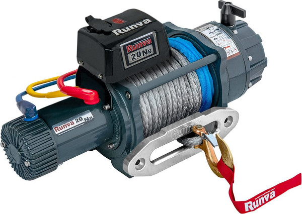Лебедка электрическая Runva 24V 20000 lbs / EWB20000SSR24V- фото, картинка Лебедка электрическая Runva 24V 20000 lbs / EWB20000SSR24V- фото