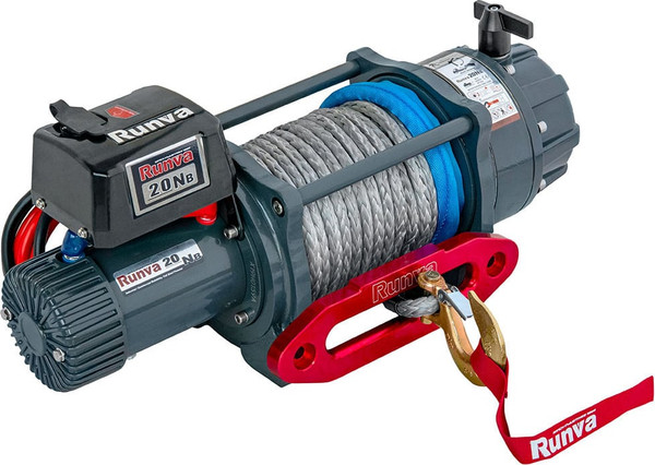 Лебедка электрическая Runva 24V 20000 lbs / EWB20000USR24V- фото, картинка Лебедка электрическая Runva 24V 20000 lbs / EWB20000USR24V- фото