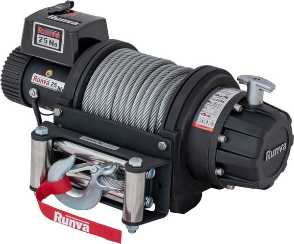 Лебедка электрическая Runva 24V 25000 lbs / EWB25000S24V- фото4
