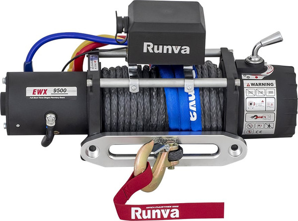 Лебедка электрическая Runva 24V 9500 lbs 4350кг / EWX9500SSR24V- фото3