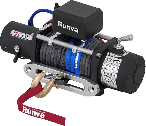 Лебедка электрическая Runva 24V 9500 lbs 4350кг / EWX9500SSR24V- фото5
