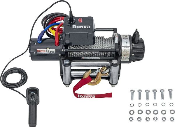 Лебедка электрическая Runva 24V 9500 lbs 4350кг / EWB9500S24V- фото2, картинка2 Лебедка электрическая Runva 24V 9500 lbs 4350кг / EWB9500S24V- фото2