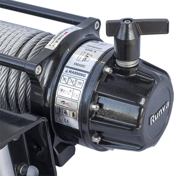 Лебедка электрическая Runva 24V 9500 lbs 4350кг / EWB9500S24V- фото5, картинка5 Лебедка электрическая Runva 24V 9500 lbs 4350кг / EWB9500S24V- фото5