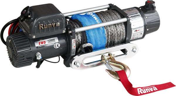 Лебедка электрическая Runva 12V 12000 lbs 5443кг / EWD12000USR - фото, картинка Лебедка электрическая Runva 12V 12000 lbs 5443кг / EWD12000USR