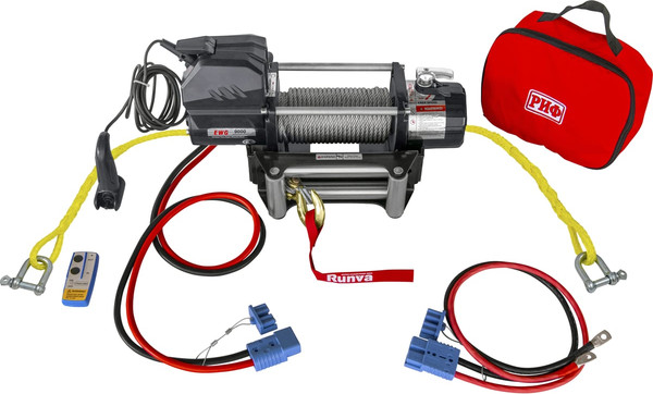 Лебедка автомобильная Риф 9000 / EWG9000U-KIT1- фото3
