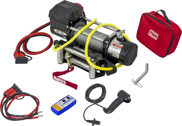 Лебедка автомобильная Риф 9000U / EWG9000U-KIT3- фото2