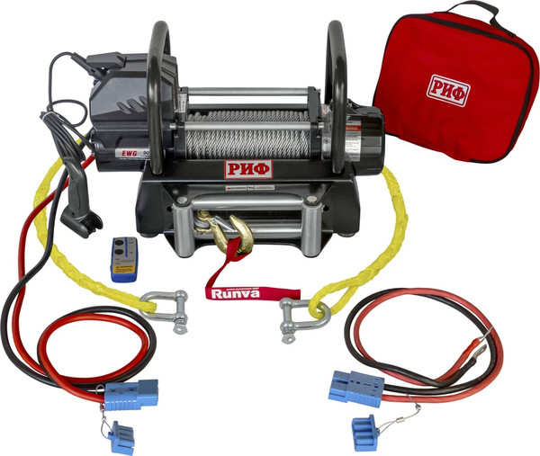 Лебедка автомобильная Риф 9000U / EWG9000U-KIT2- фото3