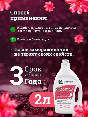 Жидкость для биотуалета GoodHim Bio-T Pink / 13184- фото7