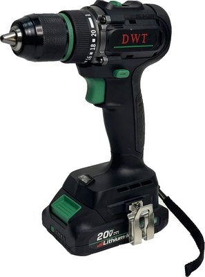 Аккумуляторная дрель-шуруповерт DWT ABSP-20 / DNF-2 BMC- фото2