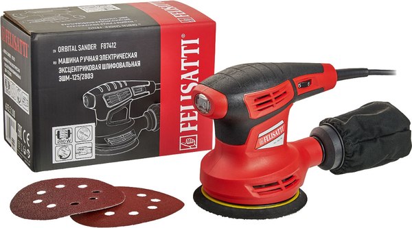 Эксцентриковая шлифовальная машина Felisatti FT8721- фото6