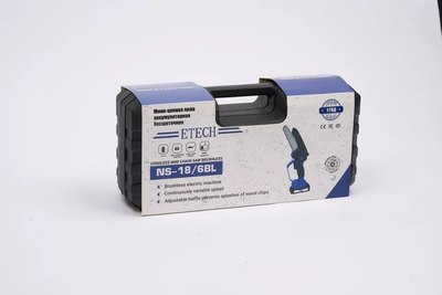 Пила цепная аккумуляторная Etech NS-18/6BL- фото5