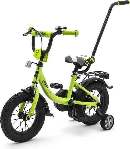 Детский велосипед с ручкой ZigZag Zoo 12 / ZG-1284- фото4