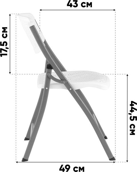 Стул складной Stool Group Comb / YX-PP30F- фото5