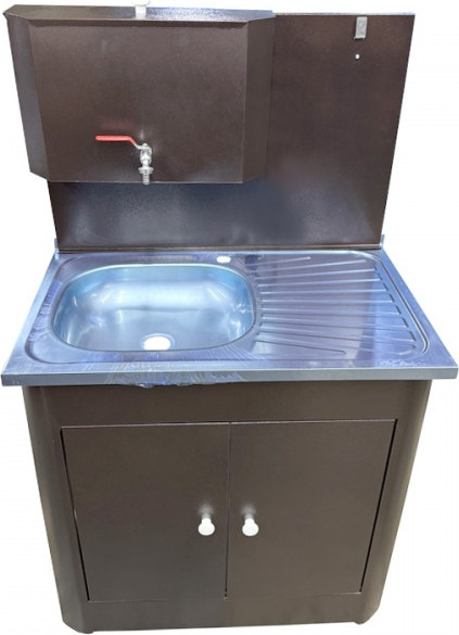 Умывальник для дачи No Brand Дуэт 2-х дверный 500х800 / 554411- фото