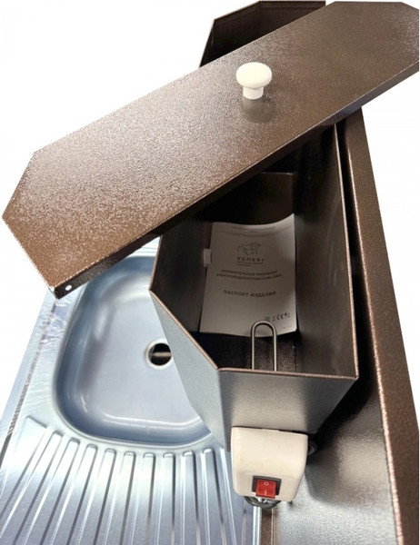 Умывальник для дачи No Brand Дуэт 2-х дверный 500х800 / 554414- фото2