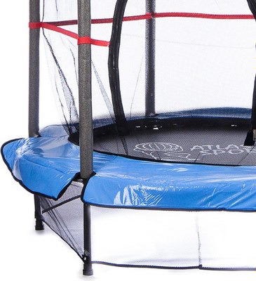 Батут Atlas Sport 140см 4.5ft на эластичных ремнях- фото3