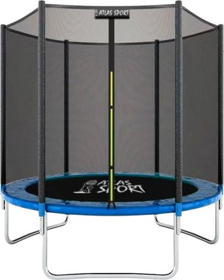 Батут Atlas Sport 183см с внешней сеткой без лестницы- фото