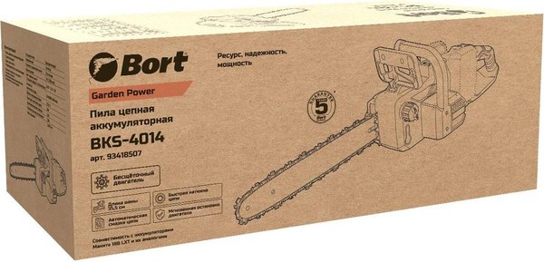 Пила цепная аккумуляторная Bort BKS-4014 (93418507)- фото8