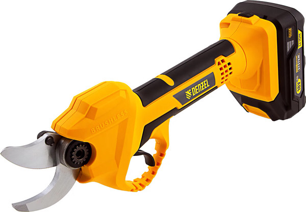 Секатор аккумуляторный Denzel CP-30 / 59435- фото, картинка Секатор аккумуляторный Denzel CP-30 / 59435- фото