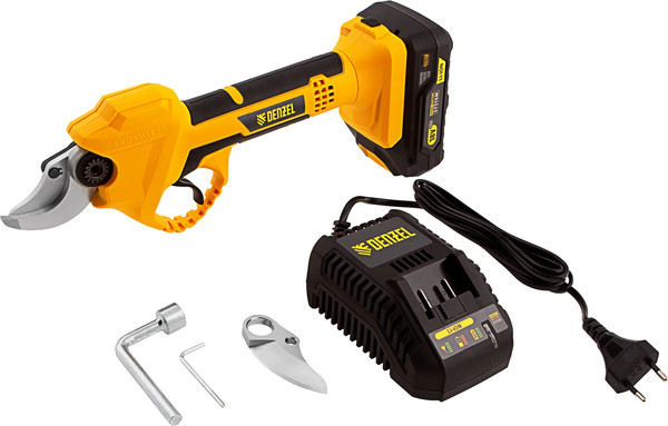 Секатор аккумуляторный Denzel CP-30 / 59435- фото4, картинка4 Секатор аккумуляторный Denzel CP-30 / 59435- фото4