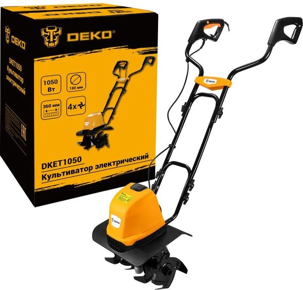 Мотокультиватор электрический Deko DKET1050 / 083-2035- фото2